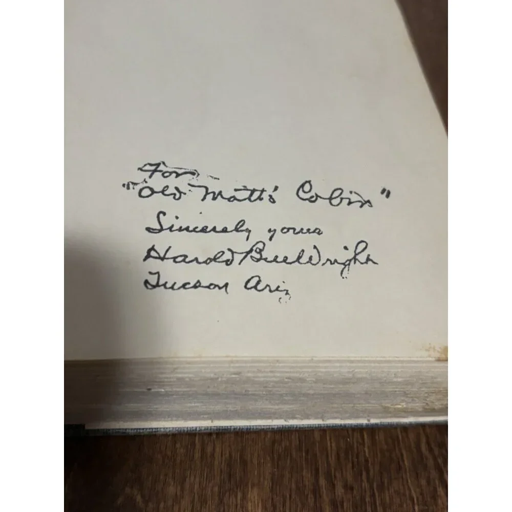 Harold Bell Wright Hardcover The Shepherd of the Hills Stamped Autograph 1970 - Picture 7 of 10